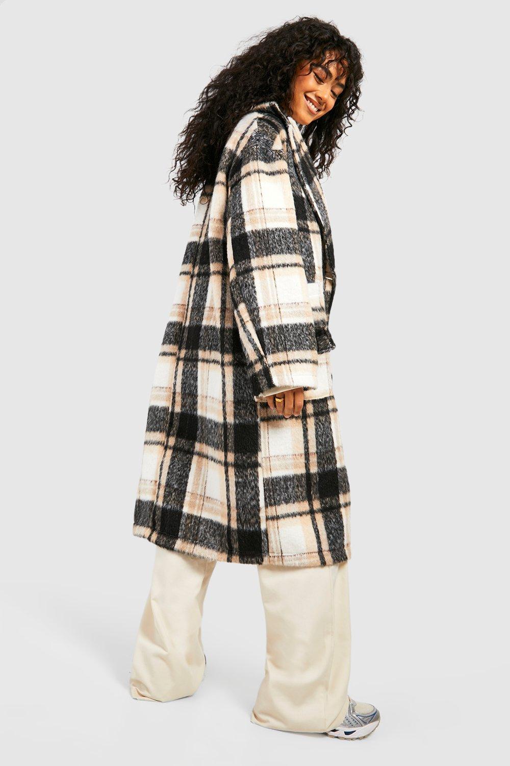 Boohoo hot sale check jacket